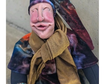 Minikin Studios "Lamar" Dangler Doll Oddity Folk Creepy Halloween Sculpted OOAK