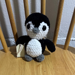Crochet Penguin Plush