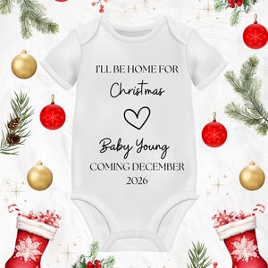 Dezember/Weihnachten Schwangerschaftsankündigung