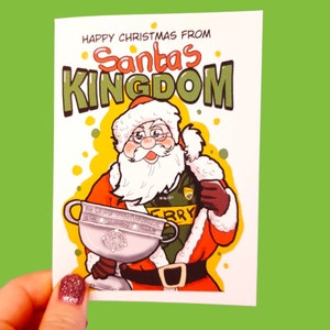 Regno di Babbo Natale, biglietto di Natale di Kerry, Kerry, calcio, il Regno di Kerry, biglietto di Natale, biglietto