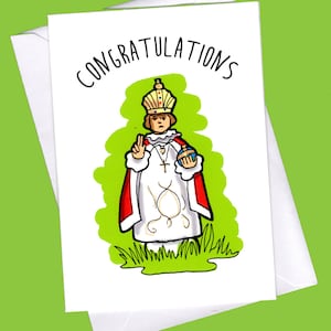 Cartão de casamento engraçado, cartão de noivado, filho de Praga, cartão de casamento, casamento, casamento engraçado, casamento irlandês