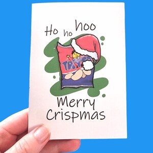 Carte de Noël drôle, carte de Noël irlandaise, Tayto, Noël drôle, Noël, carte drôle