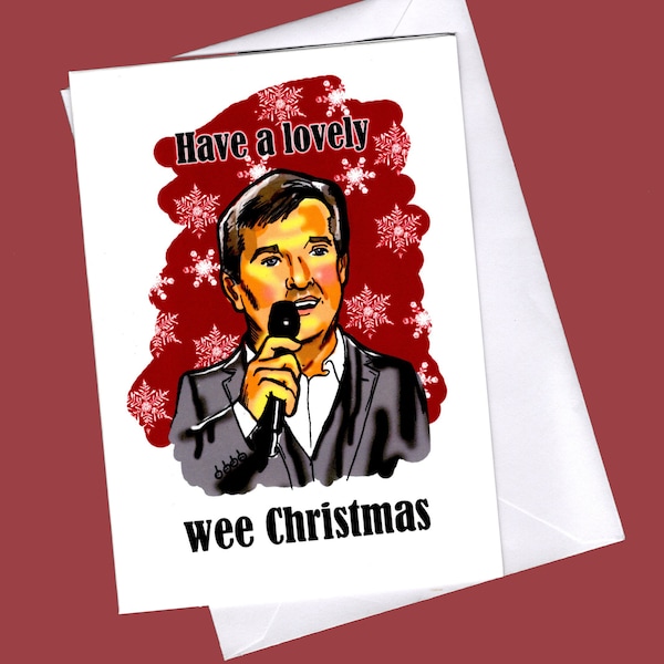 Happy christmas / cheesy christmas card / funny christmas card / funny christmas / irish christmas card / daniel o donnell /cheesy / irish