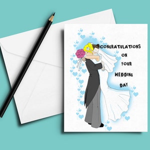 Biglietto di nozze, congratulazioni per il tuo matrimonio, giorno delle nozze, congratulazioni, congratulazioni per il matrimonio, irlandese, biglietto di nozze, matrimonio, biglietto