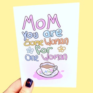 Tarjeta del día de la madre, madre, mamá, domingo de maternidad, cumpleaños, mami, tarjeta