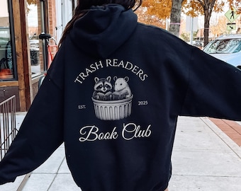 Trash Readers Book Club Sweatshirt, Dark Romance Hoodie, Romance Reader Shirt, Smut Reader Hoodie, Spicy Book Lover Pullover, Bookish Gifts