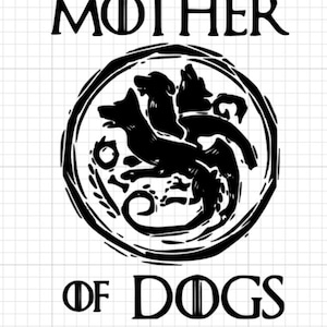 Adesivo Madre dei Cani