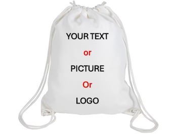 Personalized Drawstring Bag