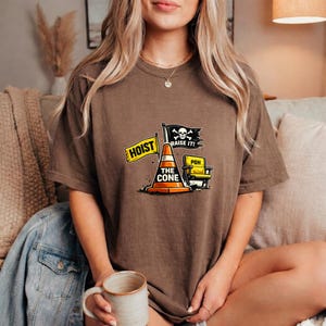 Hoist The Cone PNG: Funny Pittsburgh Baseball Yinzer Humor PNG Black And Gold Fan Meme Design (Digital Download) image 5