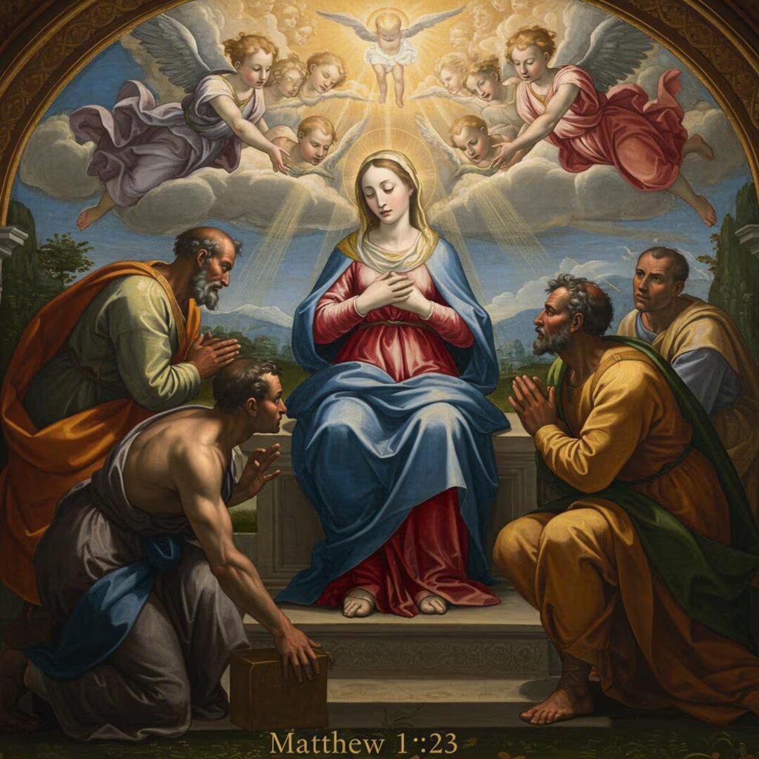 Matthew 1:23 PNG, Bible Verse Design for Shirt, Matthew Shirt Design ...