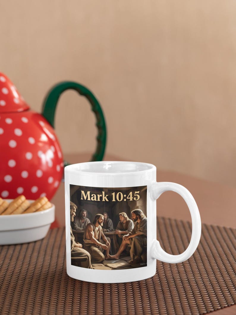Mark 10:45 Png Design, Servant Leader Digital Design, Bible Verse Png ...