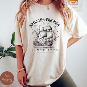 Spilling The Tea Since 1773 Shirt, Funny History Teacher Shirt, History Lover Shirt Gift, American History Lover Shirt, History Teacher Gift