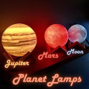 Planet Lamps