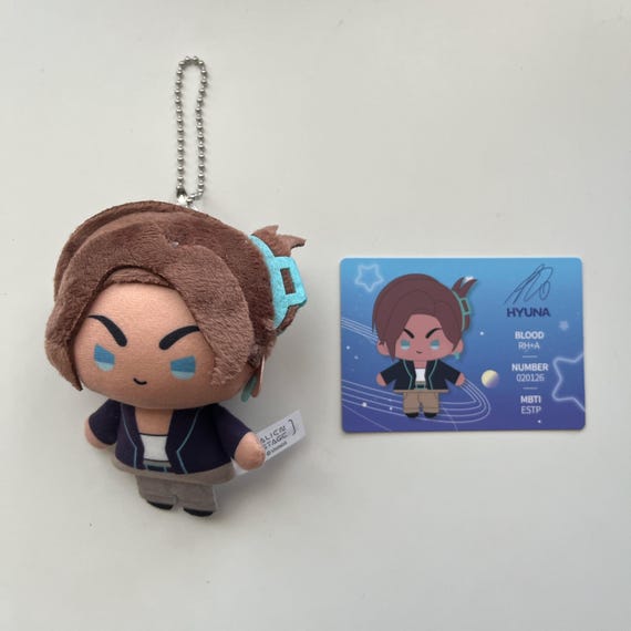 Alien Stage Official Mini Doll Plush Pendant Keychain With