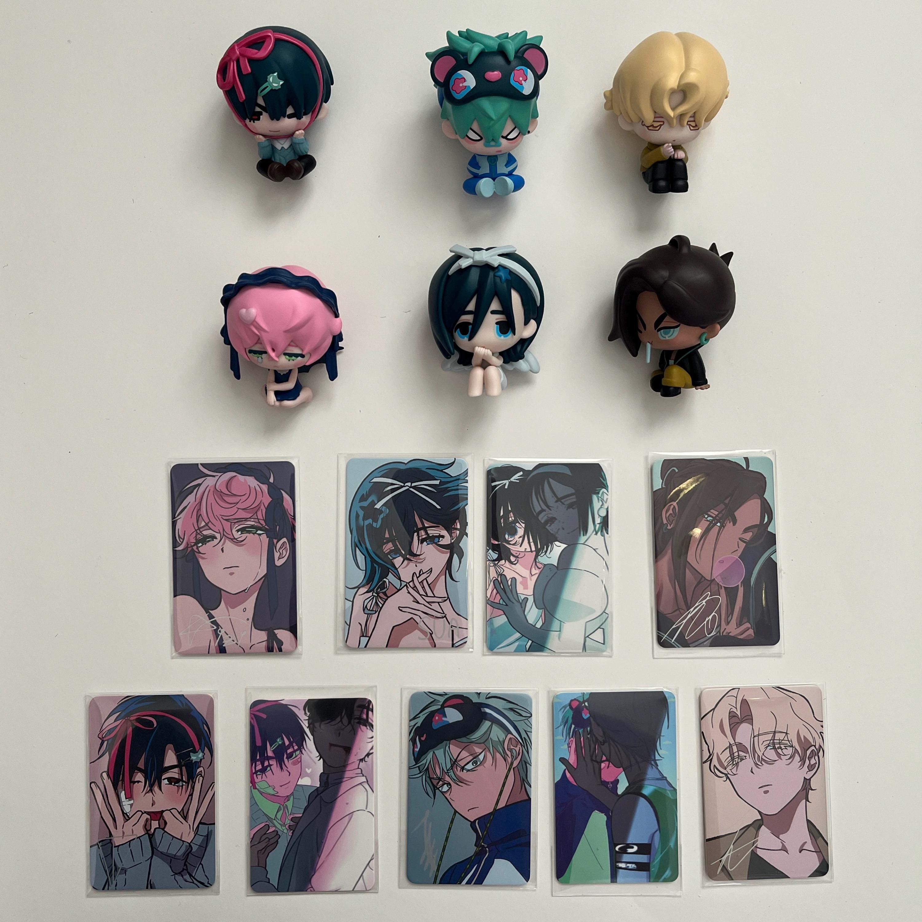Figurine officielle Alien Stage avec carte de personnage - ALNST Ivan Till Mizi Sua Luka Hyuna