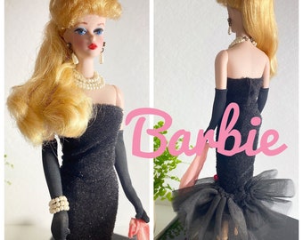 barbie 1990 ltd edition solo in the spotlight blonde porcelain doll