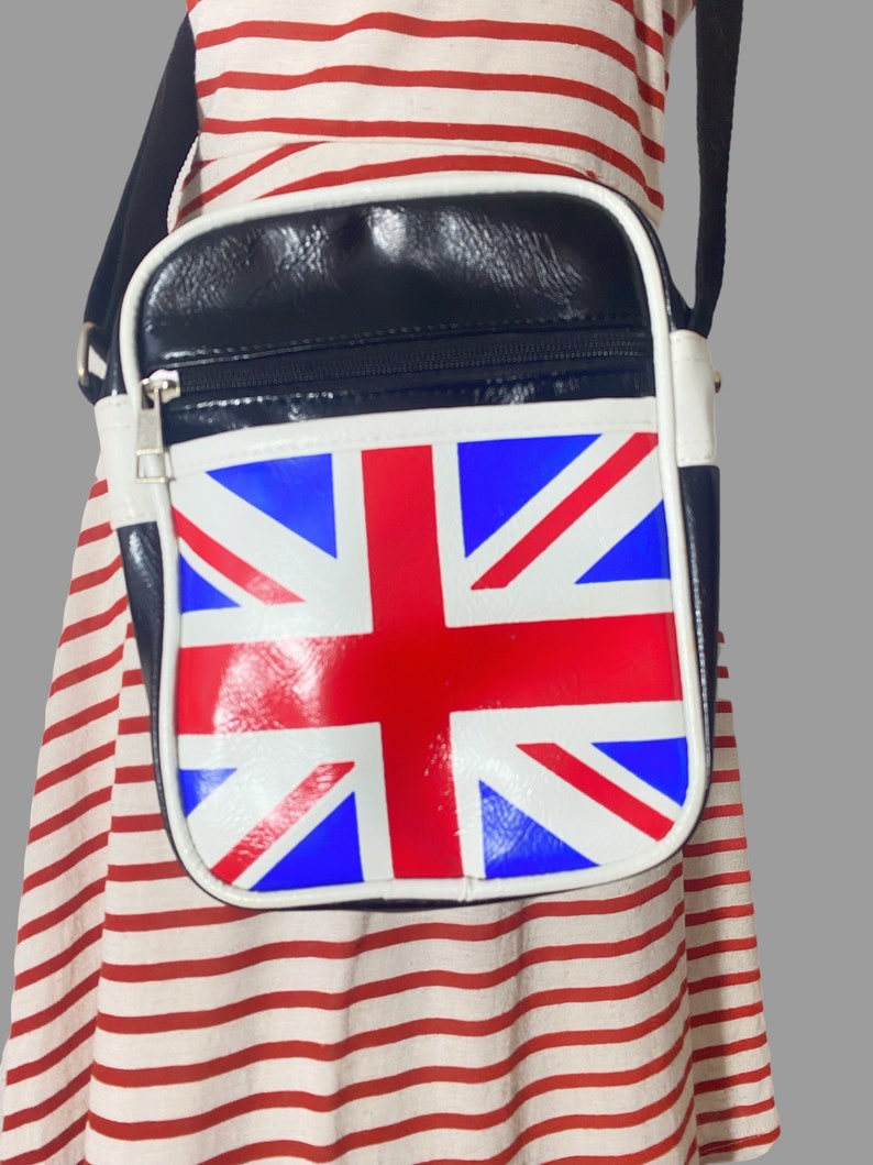 UK Union Jack Crossbody Bag British Flag Shoulder Messenger Etsy