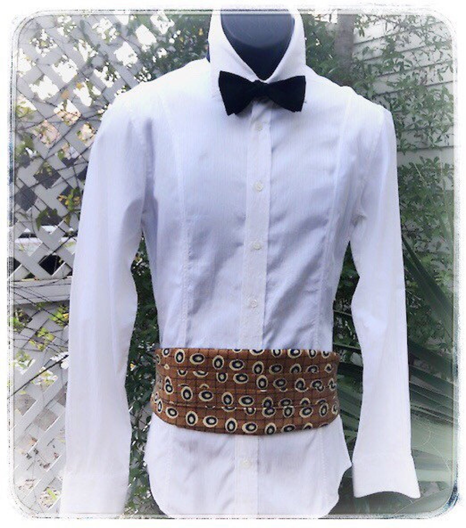 Vintage Cumberbund / Mens Formal Wear / Mens Tux Accessories/ Etsy