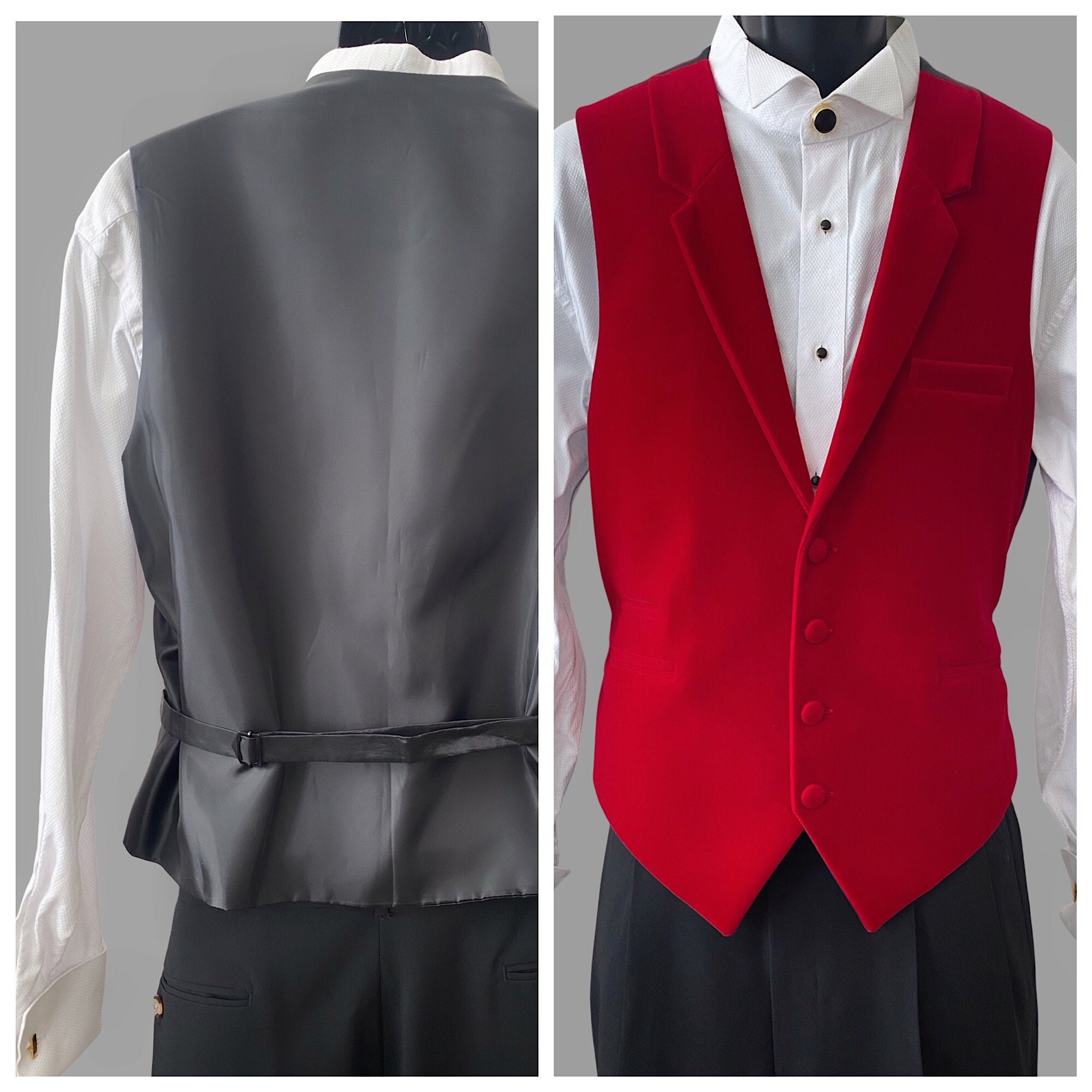 Ruby Velvet Jacket Tuxedo  The Black Tux