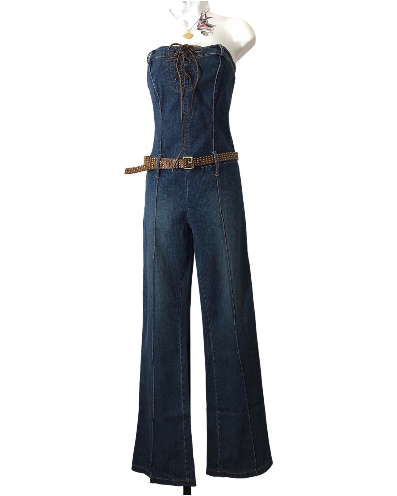 90s Denim Jumpsuit