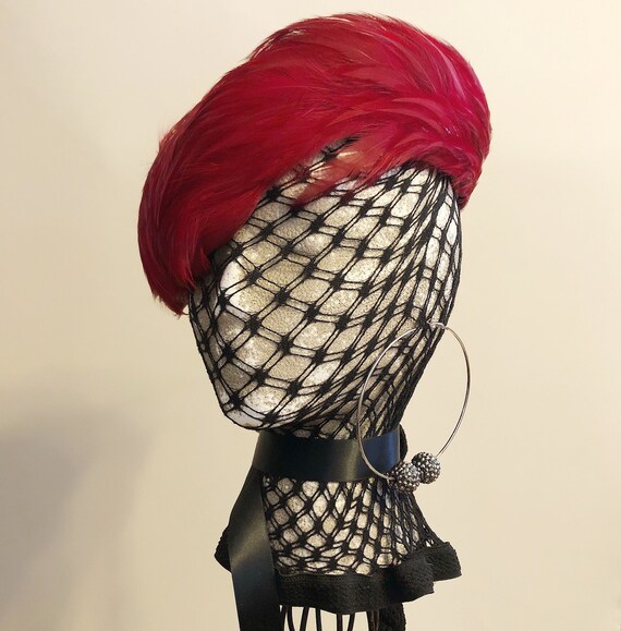 double bubble large hoop earring, statement jewel… - image 1