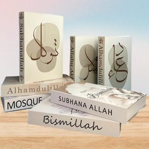 Islamska luksusowa sztuczna dekoracja książki