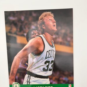 Larry Bird 1990 NBA HOOPS 8X10 Glossy Photo