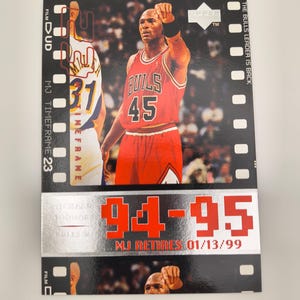 MICHAEL JORDAN 1999 Upper Deck  Big Card #10