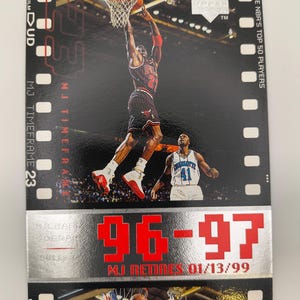 MICHAEL JORDAN 1999 Upper Deck  Big Card #12