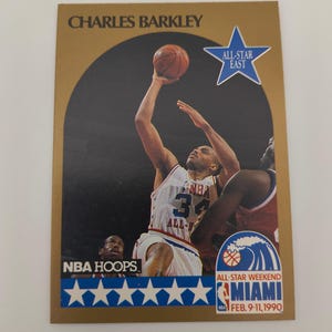 Charles Barkley 1990 NBA HOOPS Card #1