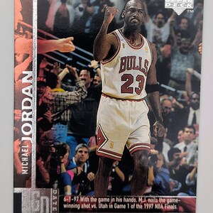 Michael Jordan 1997 Upper Deck Card #18