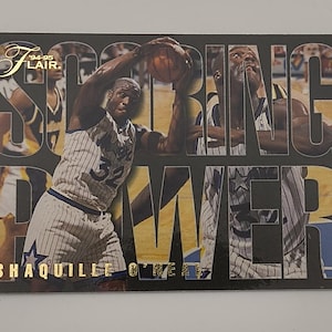 Shaquille O'Neal 1994 NBA Fleer Card #5 of 10