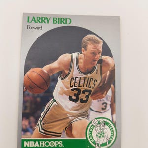 Larry Bird 1990 NBA HOOPS Card #39