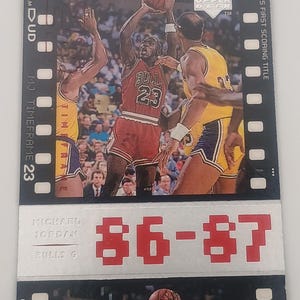 Michael Jordan 1998 Upper Deck Card #10