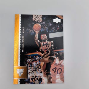 Michael Jordan 1996 Upper Deck Card #16