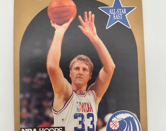 Larry Bird 1990 NBA HOOPS Card #2