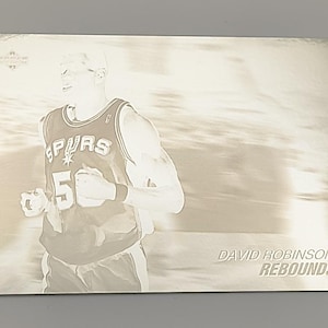 David Robinson 1991/1992 Upper Deck Hologram Card #AW6