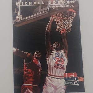 Michael Jordan 1992 USA Basketball card #43 Skybox
