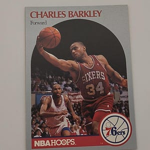 Charles Barkley 1990 NBA HOOPS Card #225