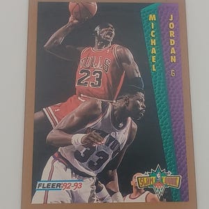 Michael Jordan 1992/1993 Fleer card # 273