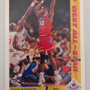 David Robinson 1991/1992 Upper Deck Card #58