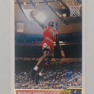 Michael Jordan 1992/1993 Upper Deck  Card # 23