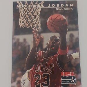 Michael Jordan 1992 USA Basketball card #44 Skybox