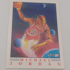 Michael Jordan 1991 Fleer card # 2 of 6