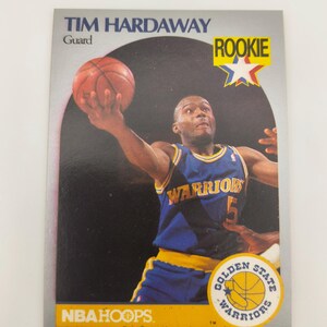 Tim Hardaway 1990 NBA HOOPS Card #113