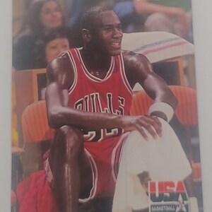 Michael Jordan 1992 USA Basketball card #41 Skybox