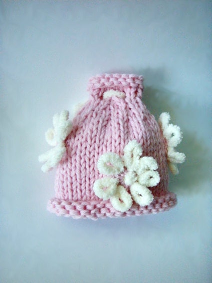 Newborn flower hat Baby Girl flower hat Newborn girl hat Gift | Etsy