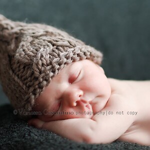 Cappellino per neonato Bio Cappellino baby fatto a mano Accessori neonato Cappellino Piccolo elfo