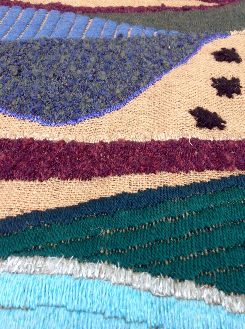 OOAK Tapestry fiber wall art Large Wall Art Hangings hand Etsy