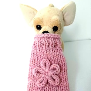 Alpaka Chihuahua Pullover, Strickmantel für Welpen Chihuahua oder kleine Hunde, Winter High fashion Hund, Alpaka Strickpullover, Geschenk für Haustiere